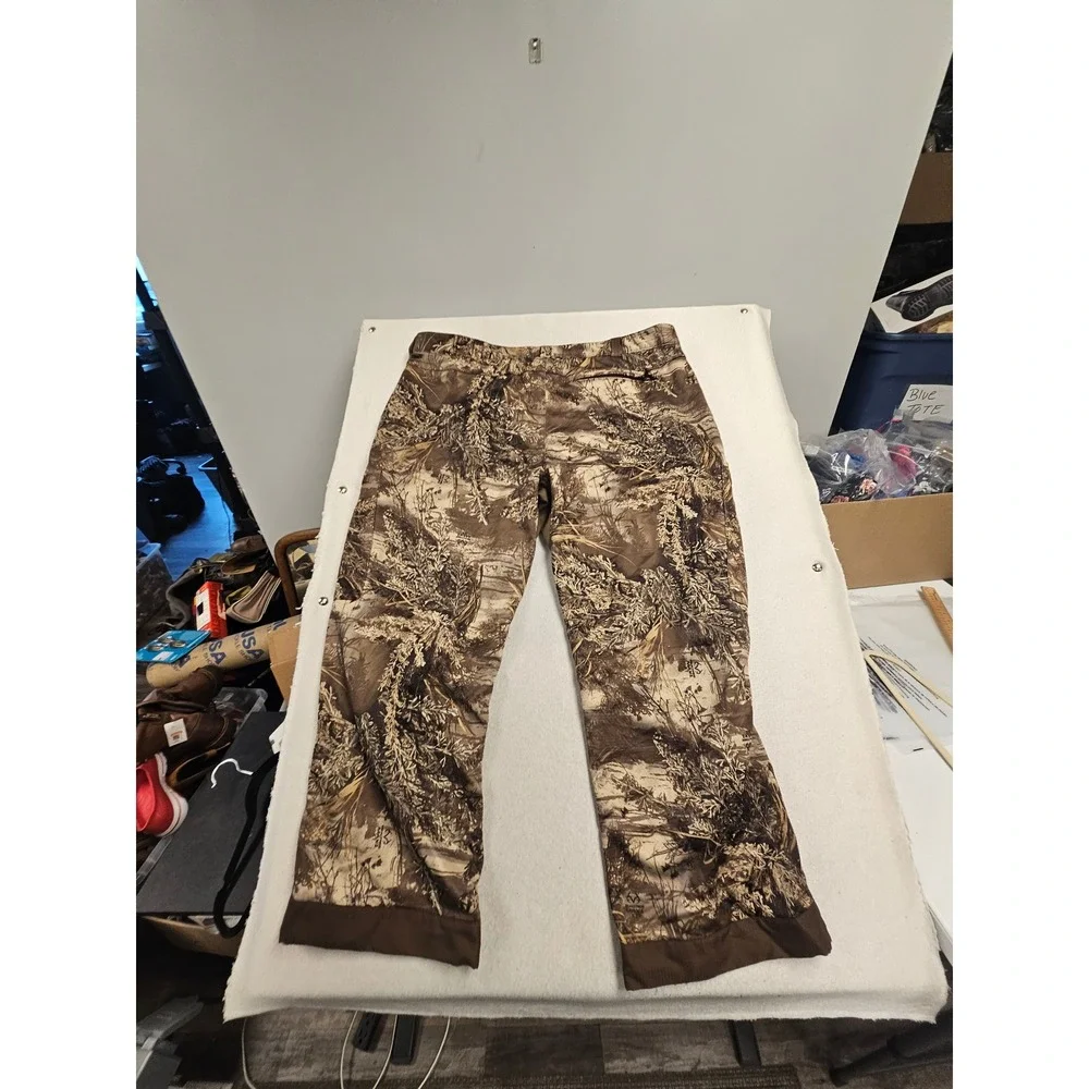 Realtree Max-1 XT Camo Hunting‎ Pants Mens 3XL Dark Earth Fleece Lined TP1148